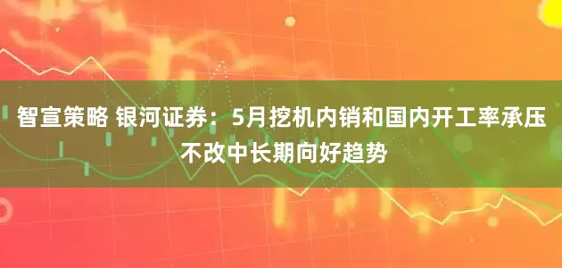 智宣策略 银河证券：5月挖机内销和国内开工率承压 不改中长期向好趋势
