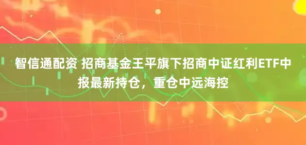 智信通配资 招商基金王平旗下招商中证红利ETF中报最新持仓,重仓中远海控